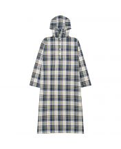 Рубашка Indian Kurta Long White/Navy/Green