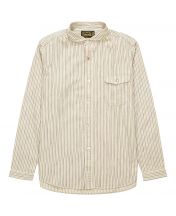 Рубашка Shawl Collar Indigo Stripe