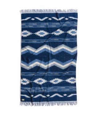 Покрывало Cotton Pile Blanket Native Motif Blue M