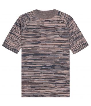 Футболка Newport Knit Twisted Blue Night/ Mauve