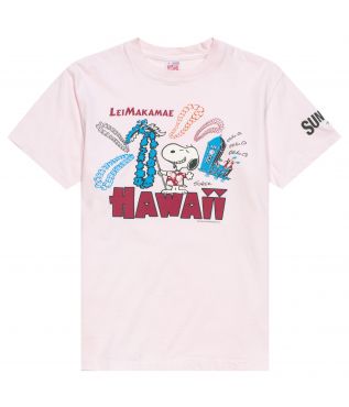 Футболка Peanuts Lei Makamae Pink