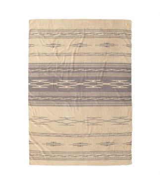 Покрывало Cotton Pile Blanket Native Motif Beige L