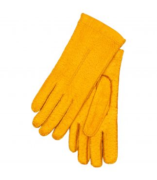 Перчатки W's Peccary Cashmere Lined Giallo
