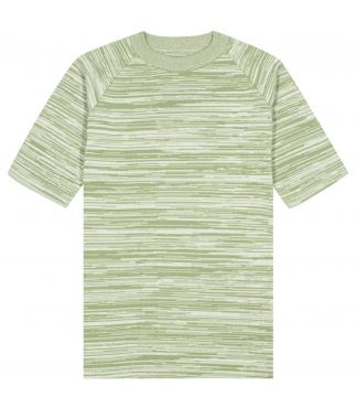 Футболка Newport Knit Twisted Turf Green/Snow White